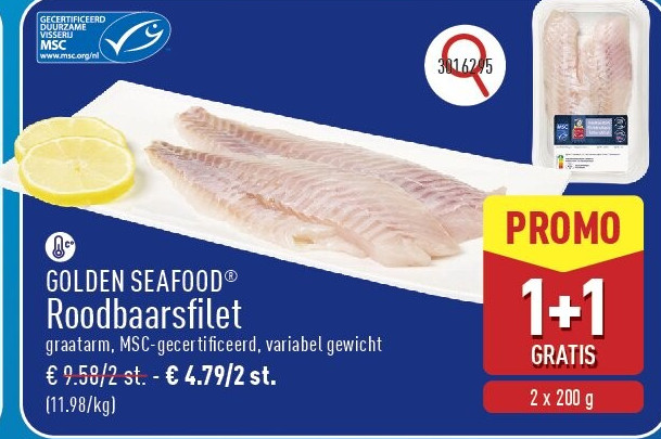 Roodbaarsfilet