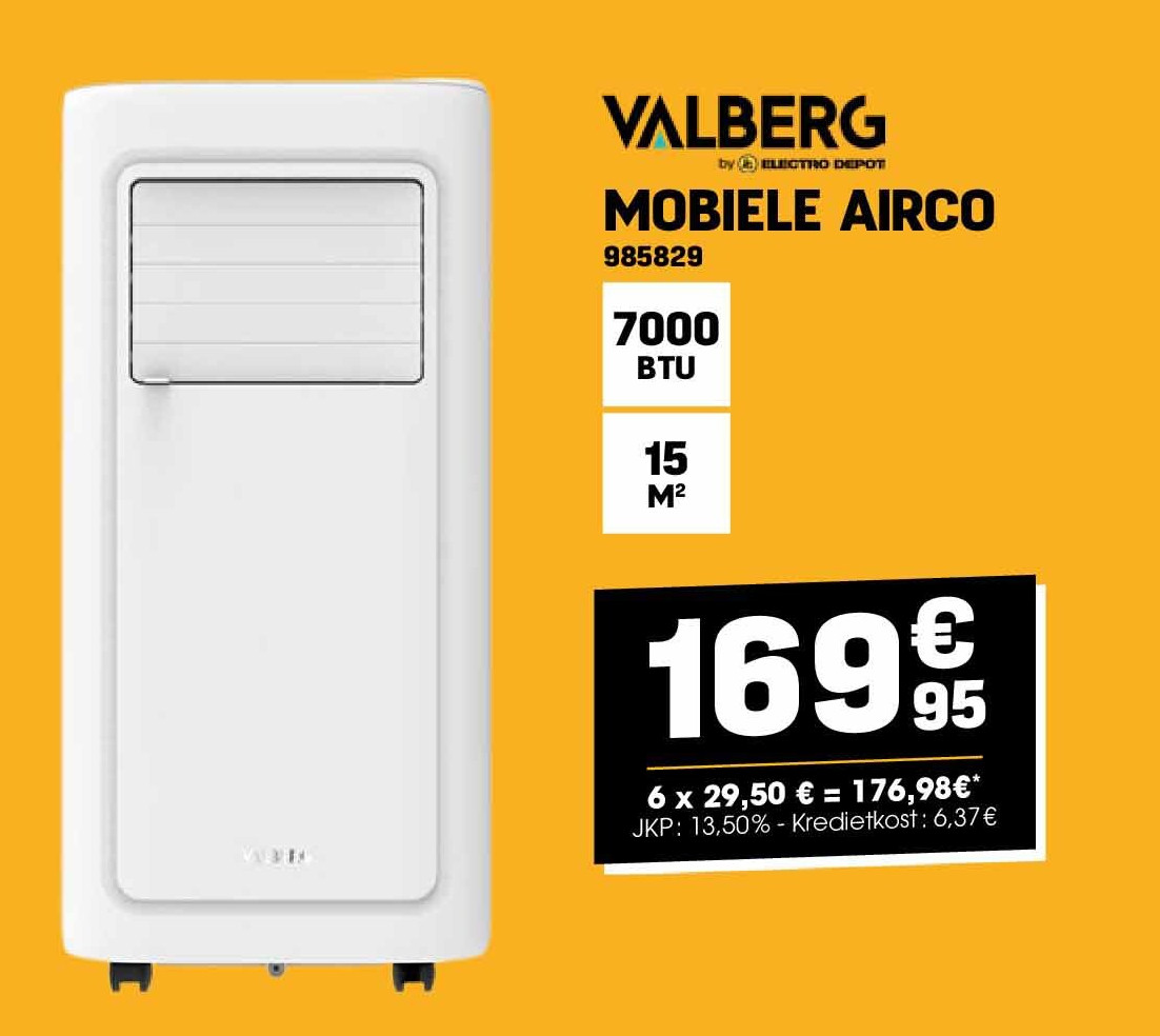 Valberg MOBIELE AIRCO