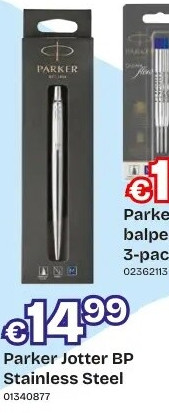 Parker Jotter BP Stainless Steel