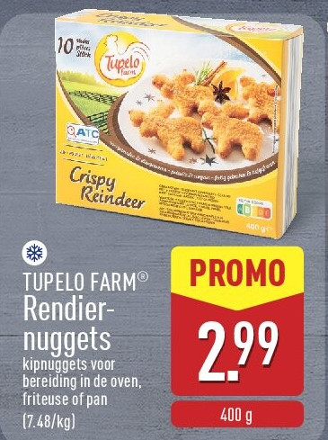 Rendiernuggets