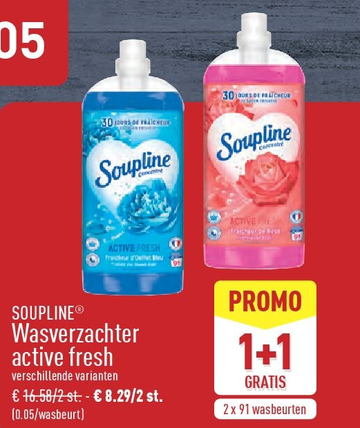 Wasverzachter activefresh