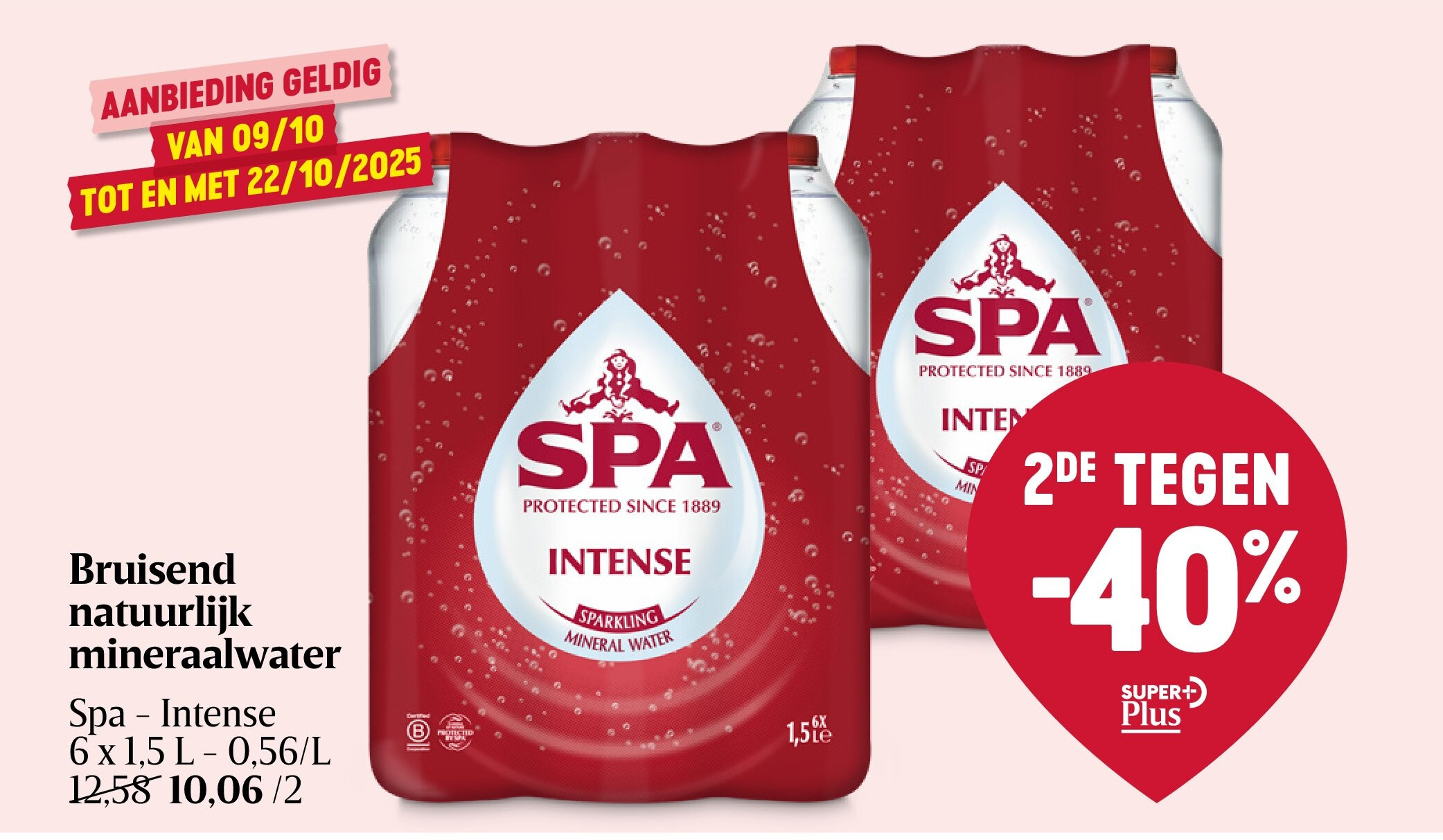 Bruisend natuurlijk mineraalwater