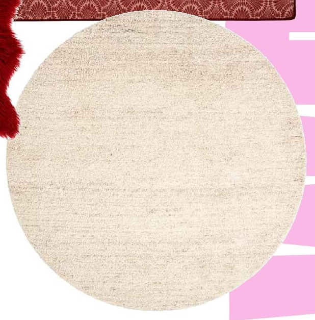 Vloerkleed Trona Beige Ø200 cm