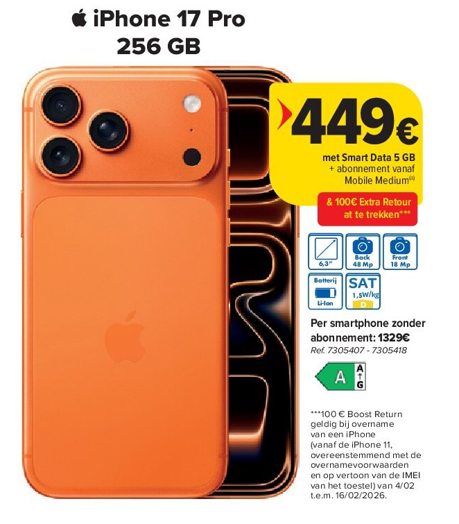 iPhone 17 Pro 256 GB