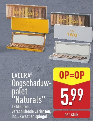 Oogschaduw­ palet "Naturals"
