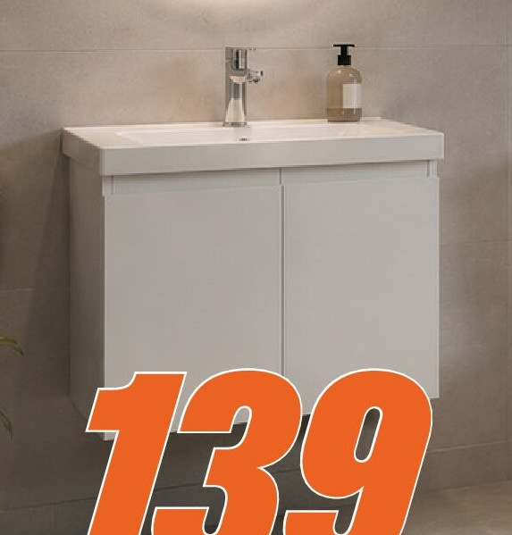 Badkamermeubel "Essential" - 2 deuren - 60 cm