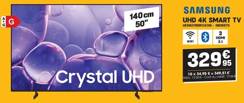 SAMSUNG UHD 4K SMART TV