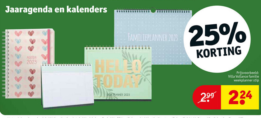 Jaaragenda en kalenders