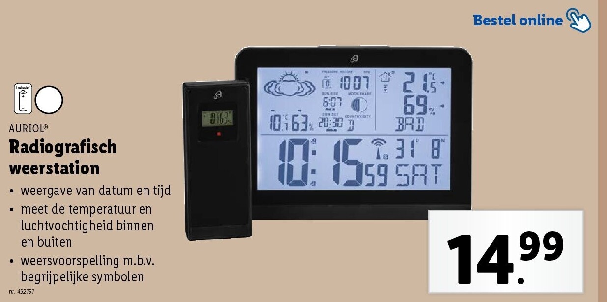 Radiografisch weerstation