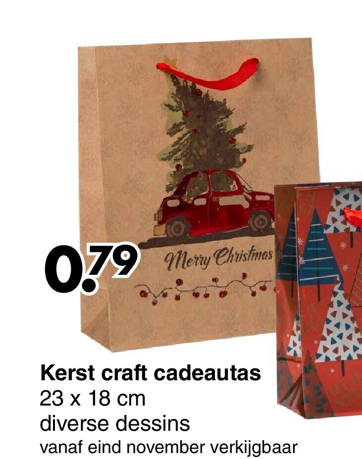 Kerst craft cadeautas