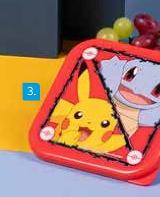 3. 3-in-1 snackdoosje Pokémon
