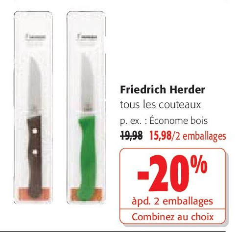 Friedrich Herder Économe bois