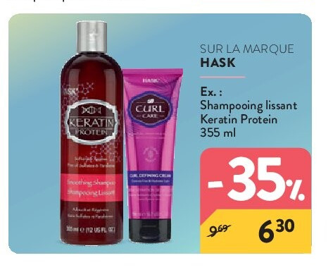 SUR LA MARQUE HASK