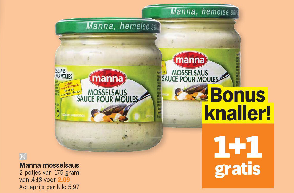 Manna mosselsaus