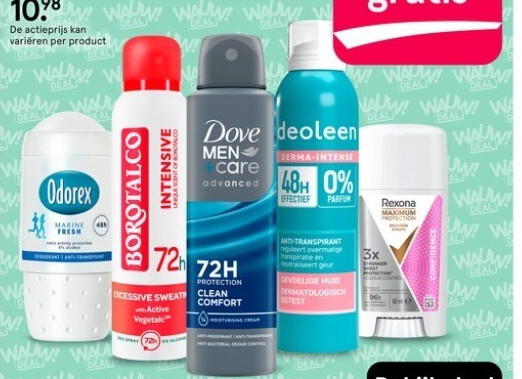 A-merk deodorant