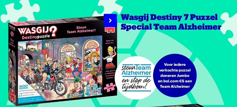Wasgij Destiny 7 Puzzel Special Team Alzheimer