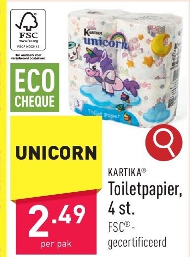 Toiletpapier, 4 st.