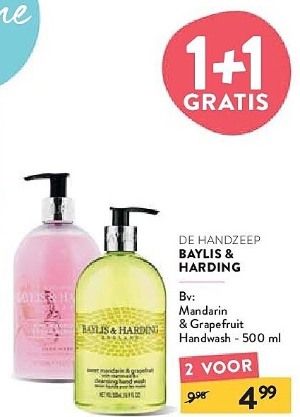 Mandarin & Grapefruit Handwash - 500 ml