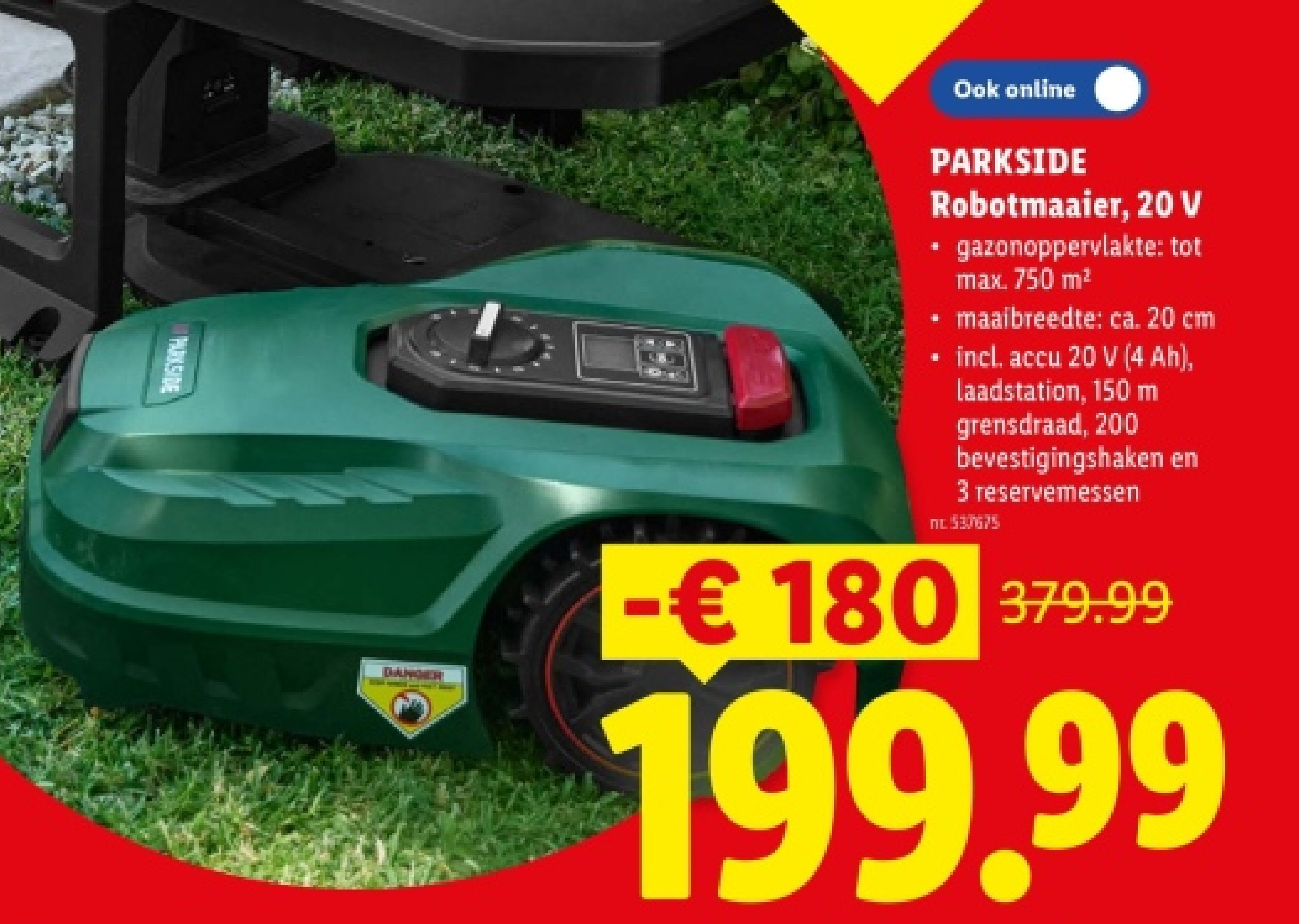 Robotmaaier, 20 V
