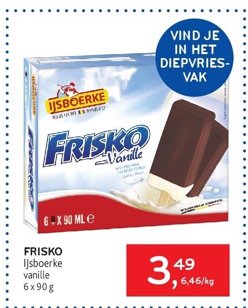 FRISKO IJsboerke vanille