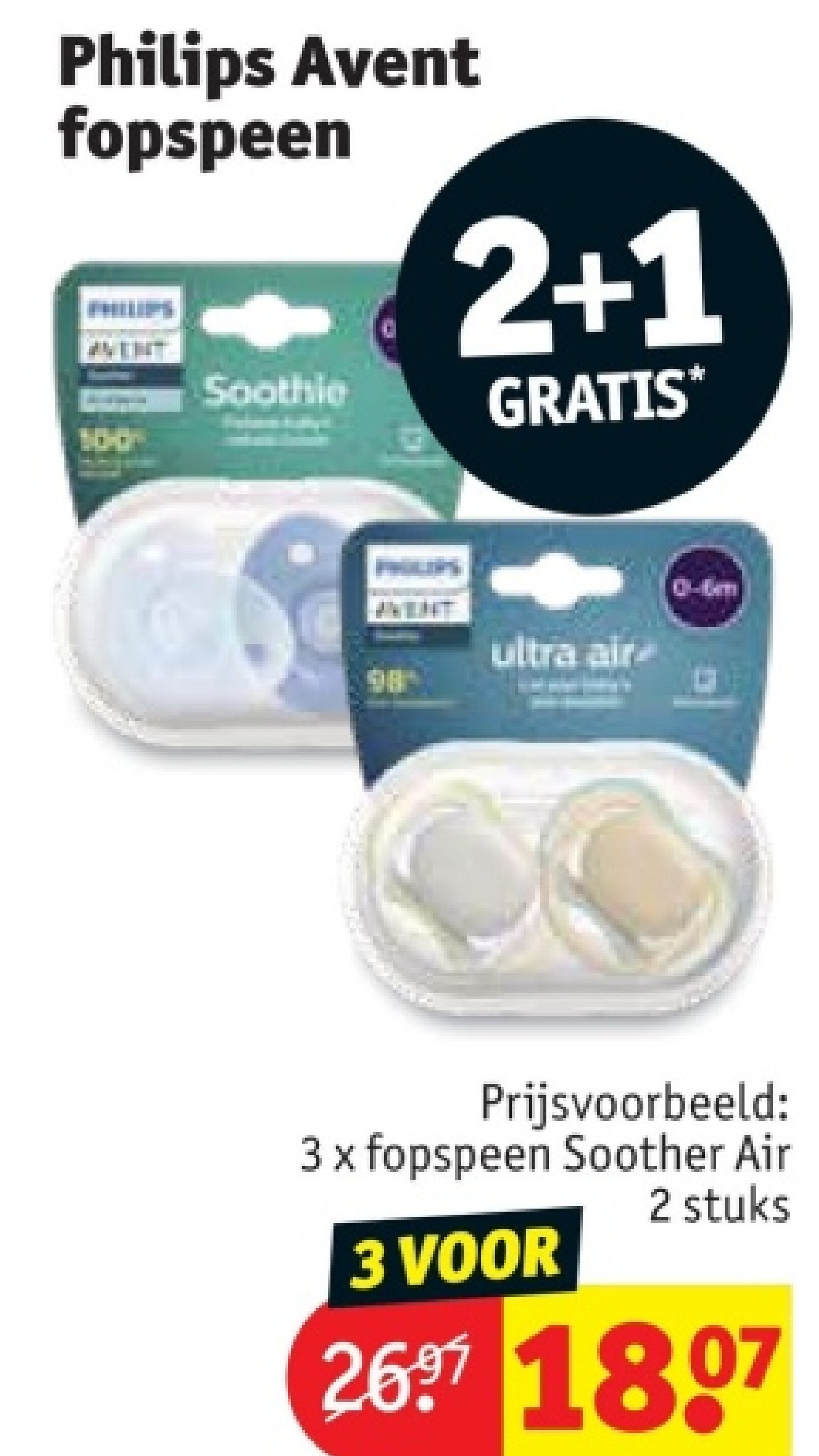 Philips Avent fopspeen