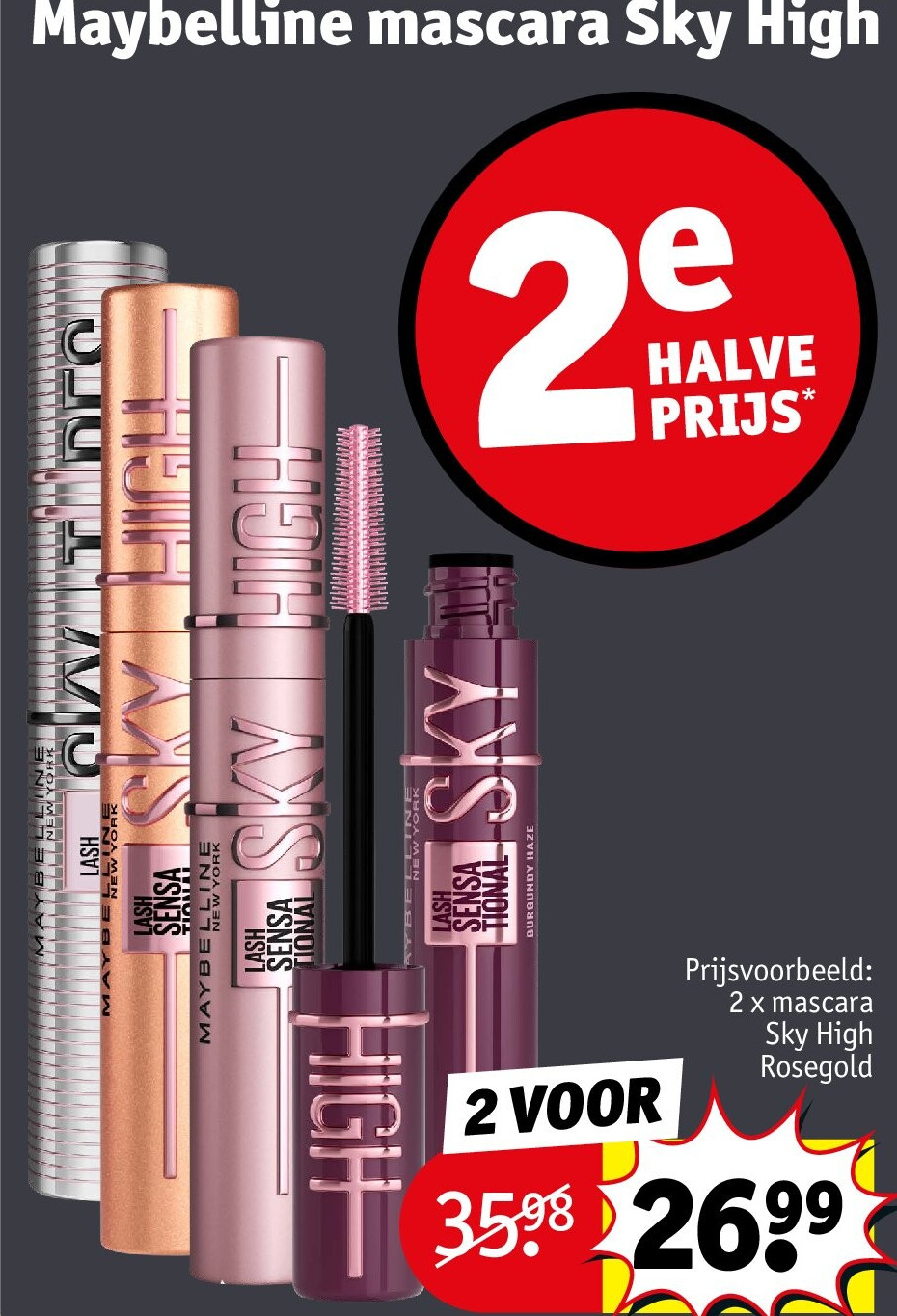Maybelline mascara Sky High