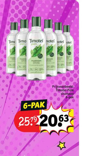 Timotei Pure shampoo -pak