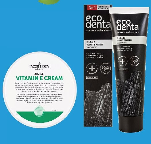 Jacob Hooy Vitamine E Crème 140 ml