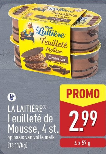 Feuilleté de Mousse, 4st.