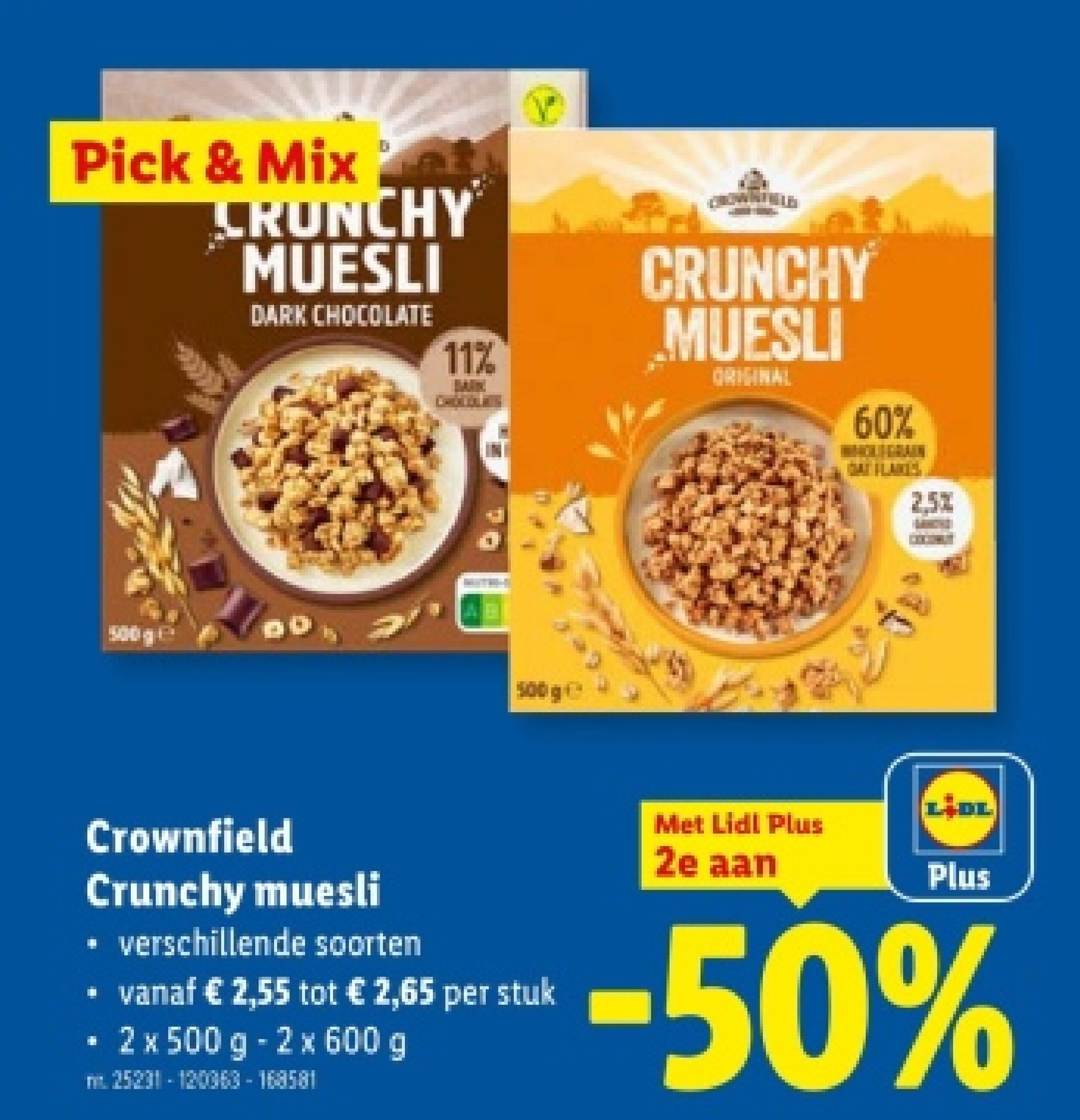 Crunchy muesli