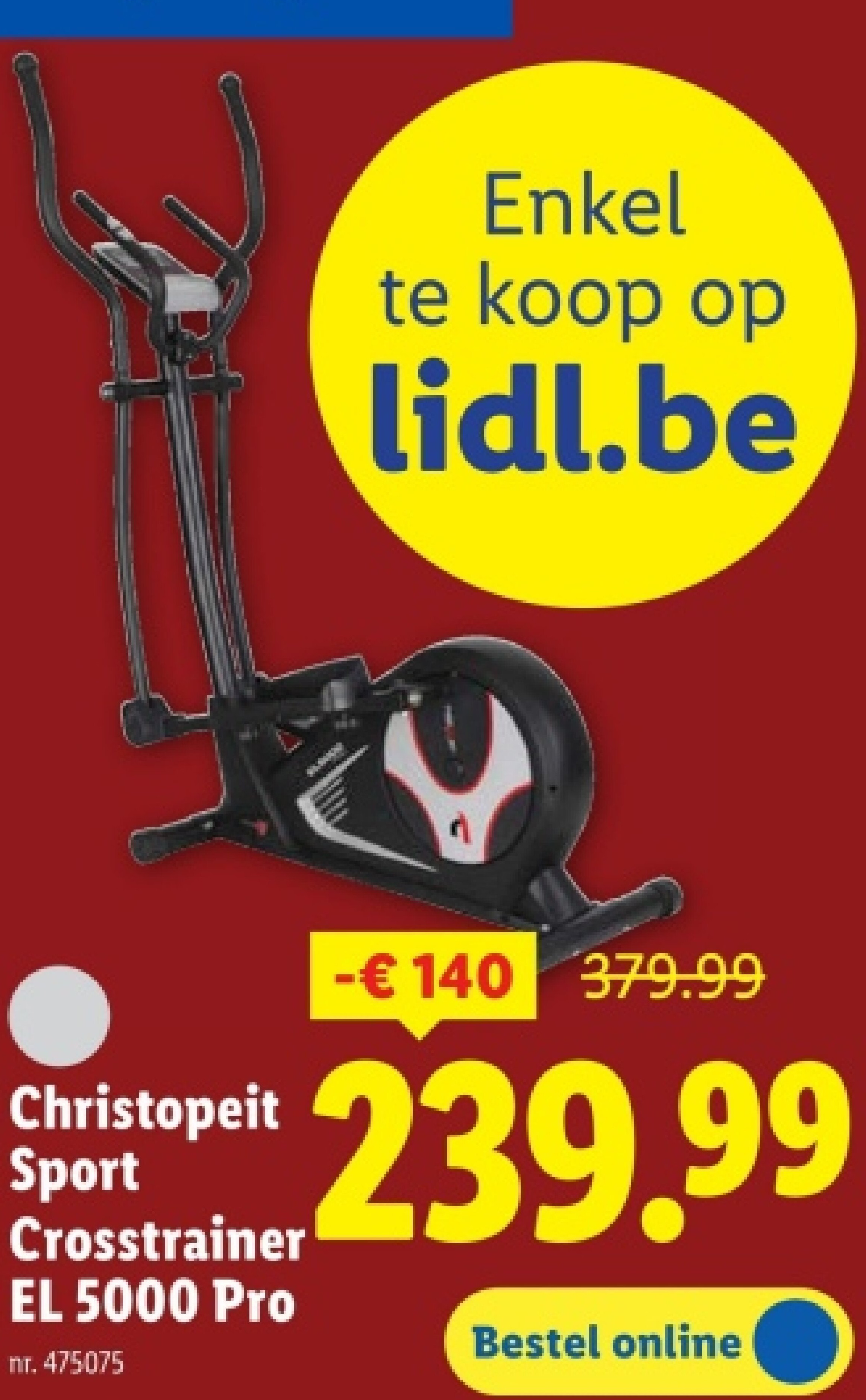 Crosstrainer EL 5000 Pro