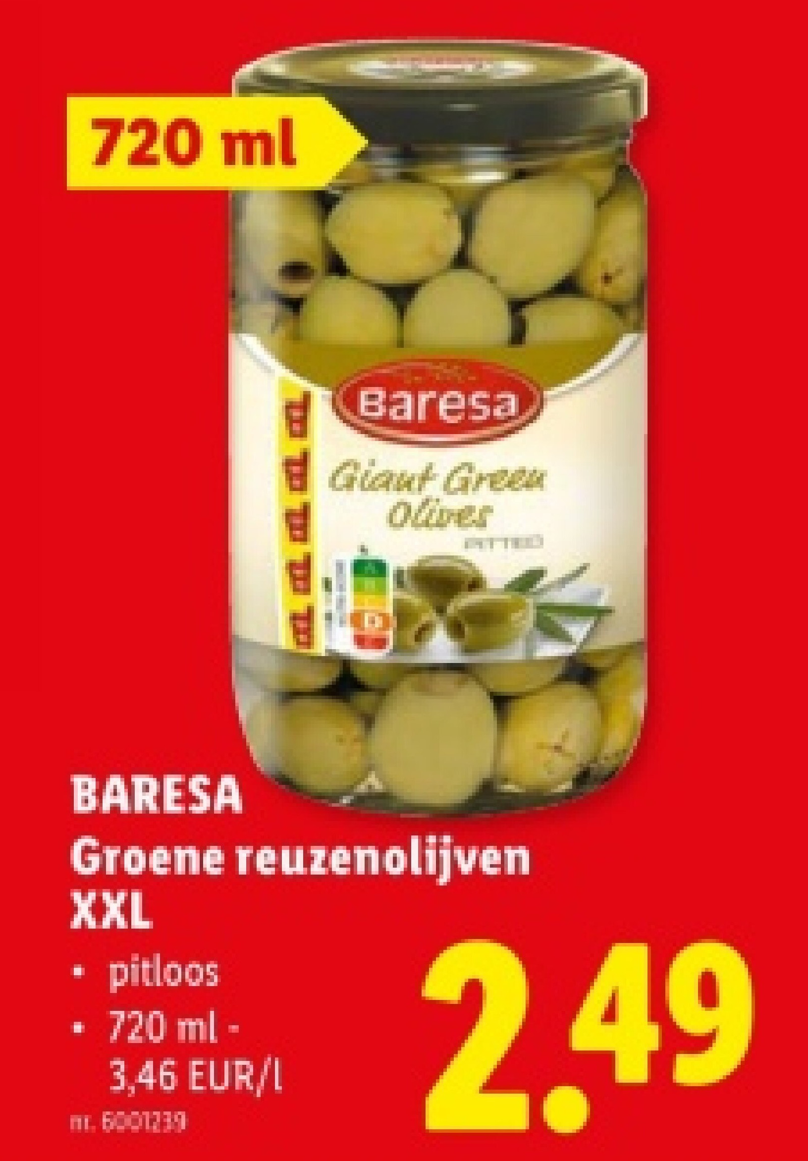 Groene reuzenolijven XXL