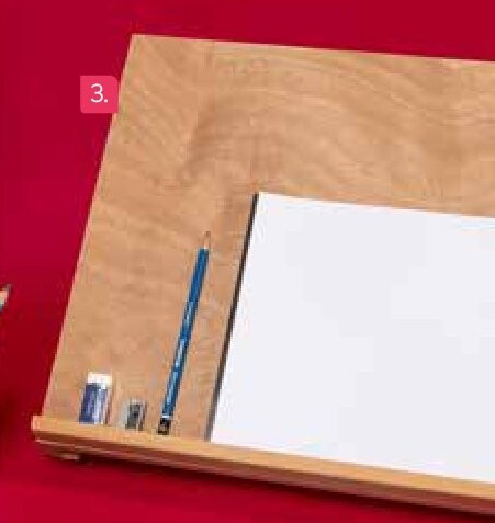 3. Houten tekentafel