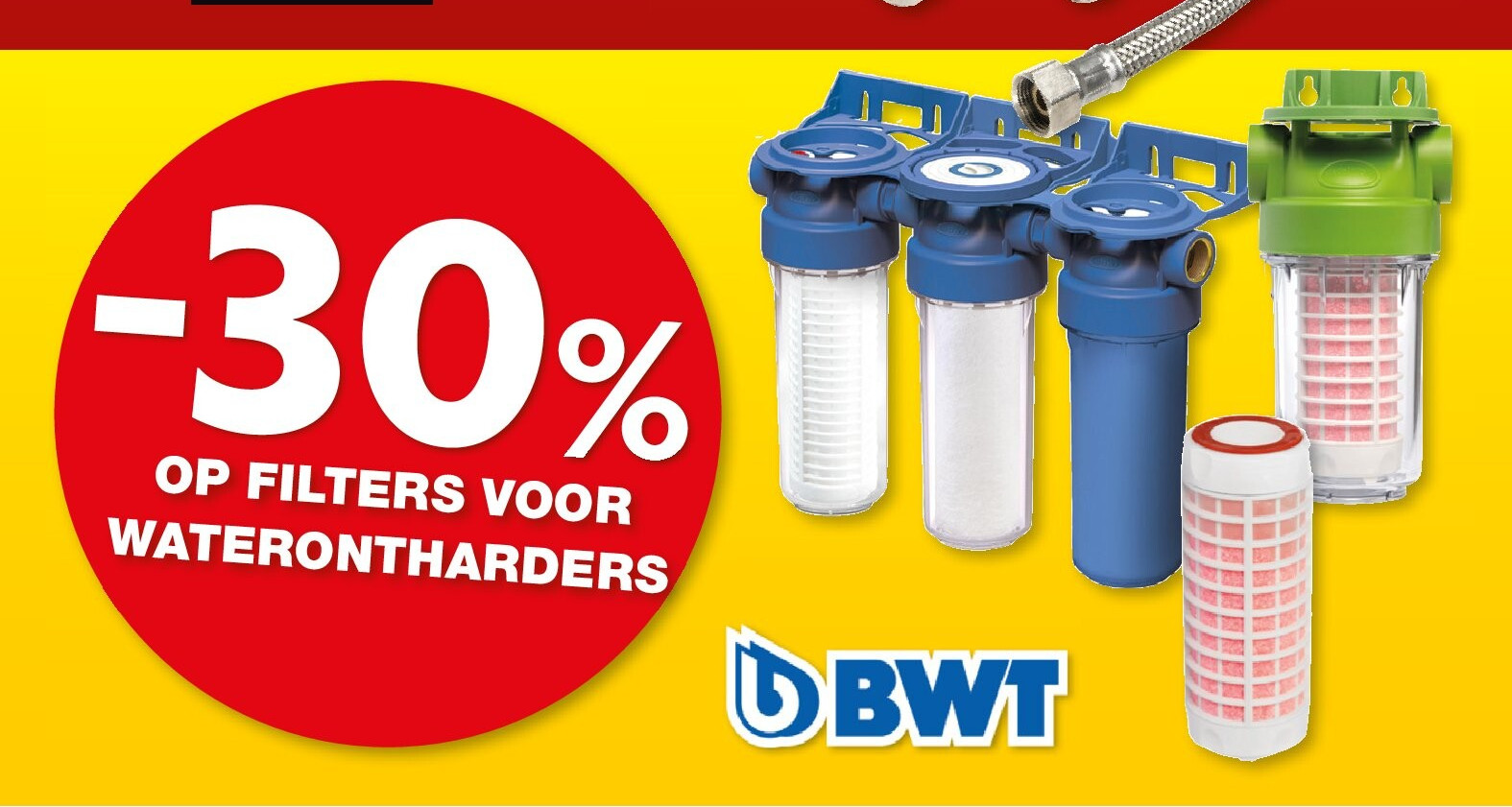 OP FILTERS VOOR WATERONTHARDERS