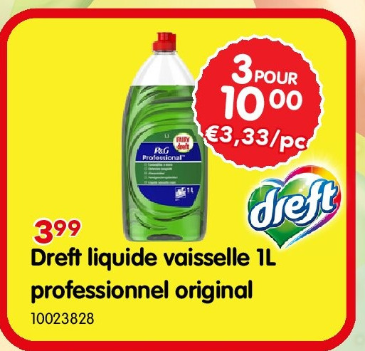 Dreft liquide vaisselle 1L professionnel original