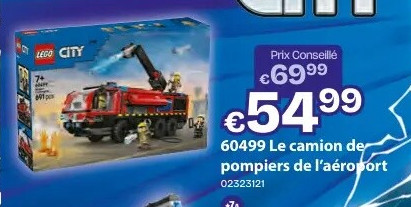 60499 Le camion de pompiers de l'aéroport