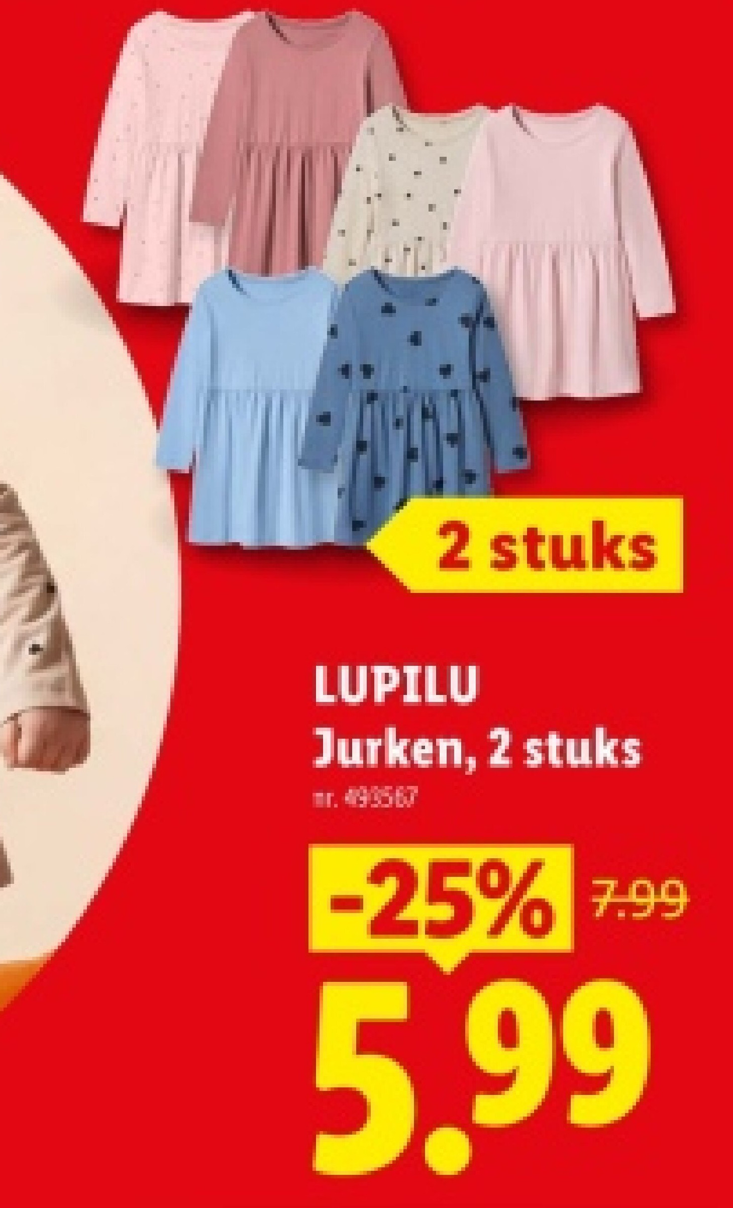 Jurken, 2 stuks