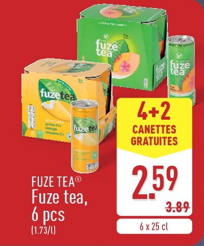 Fuze tea, 6pcs