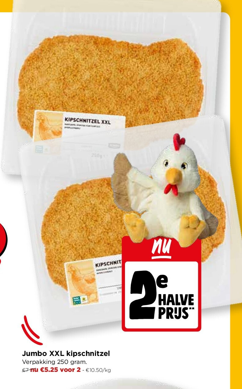 Jumbo XXL kipschnitzel