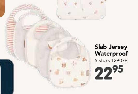 Slab Jersey Waterproof 5 stuks