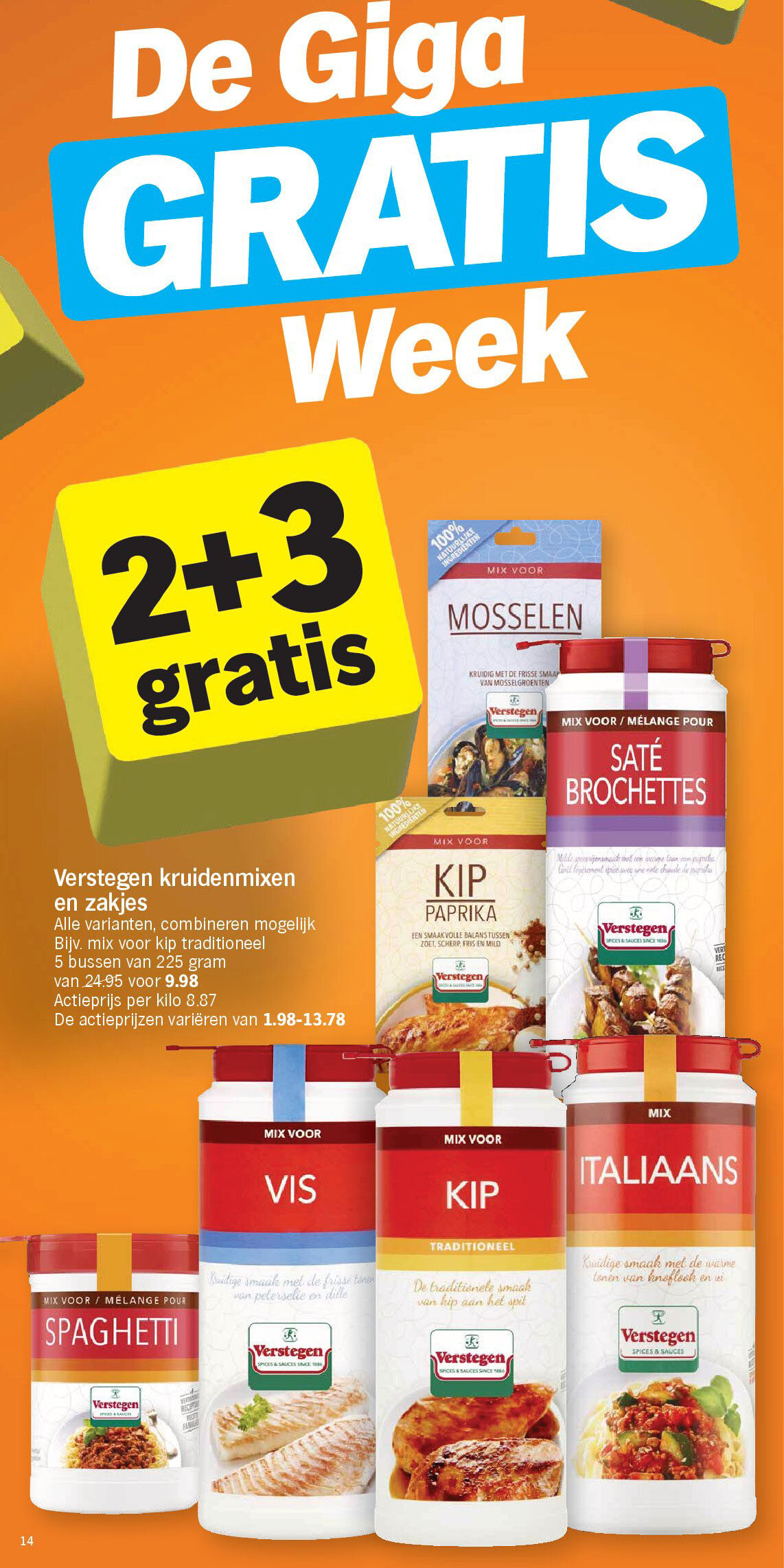 Verstegen kruidenmixen en zakjes