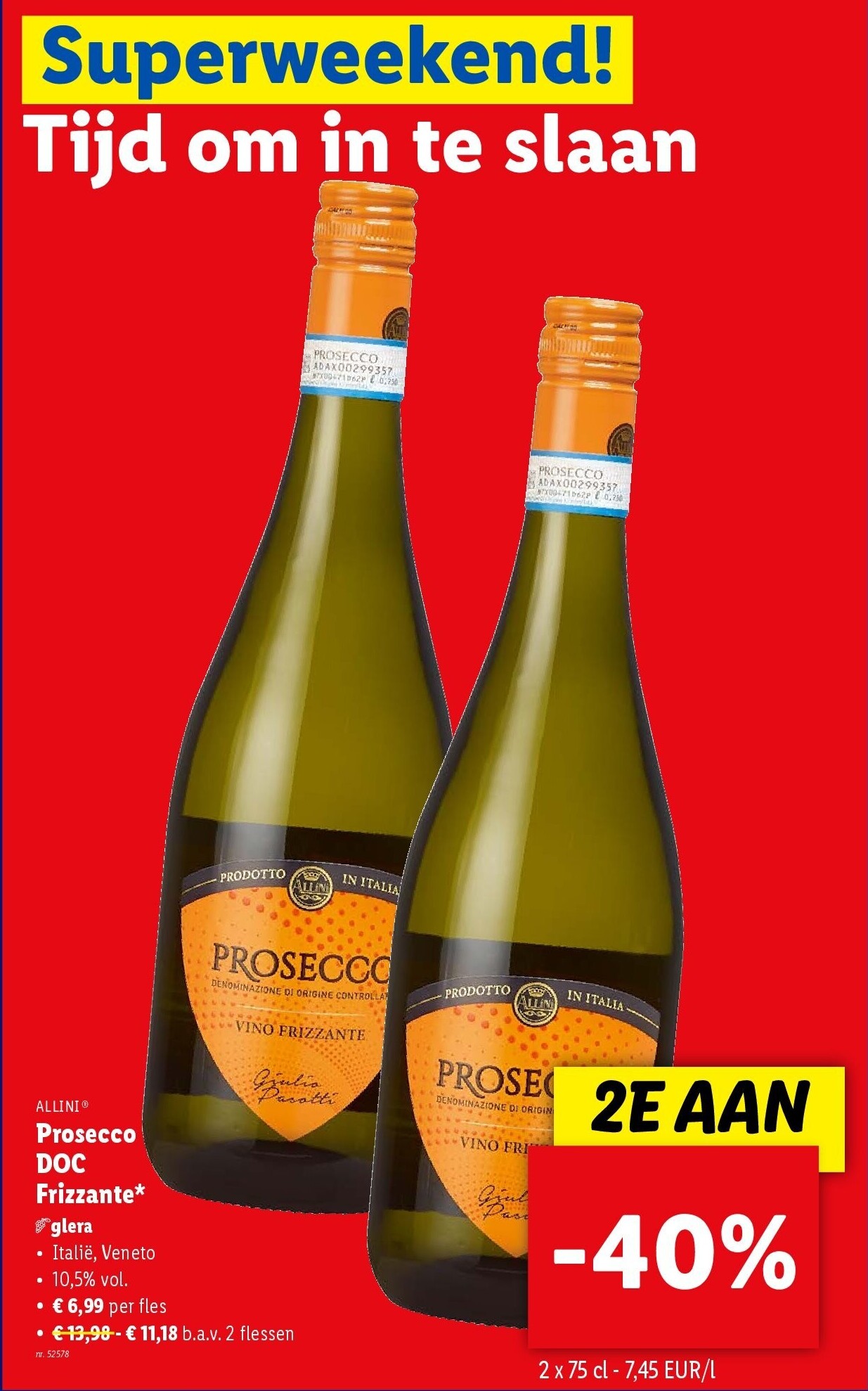 Prosecco DOC Frizzante*