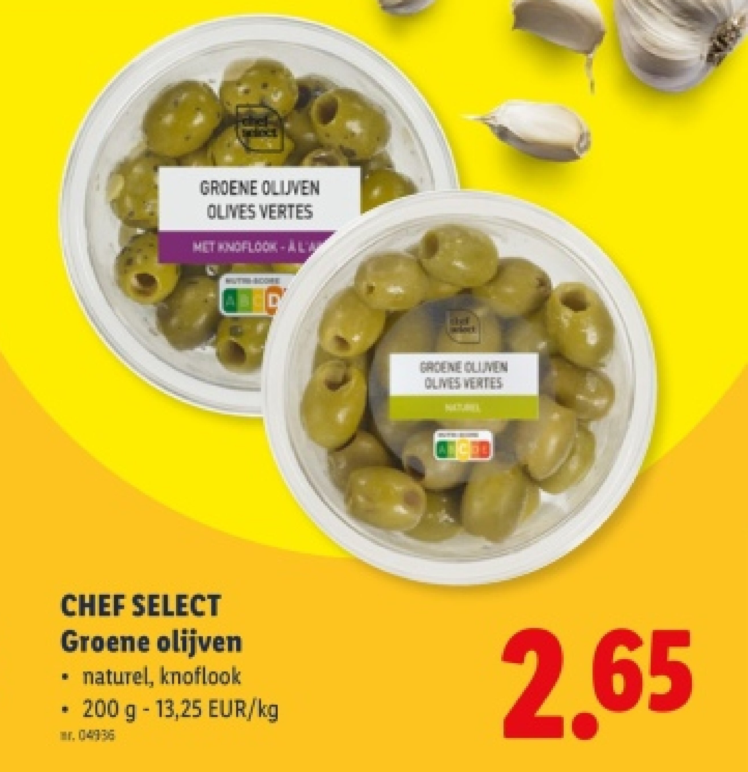 Groene olijven