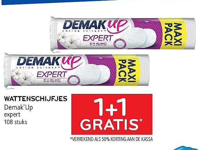 WATTENSCHIJFJES Demak’Up expert 108 stuks