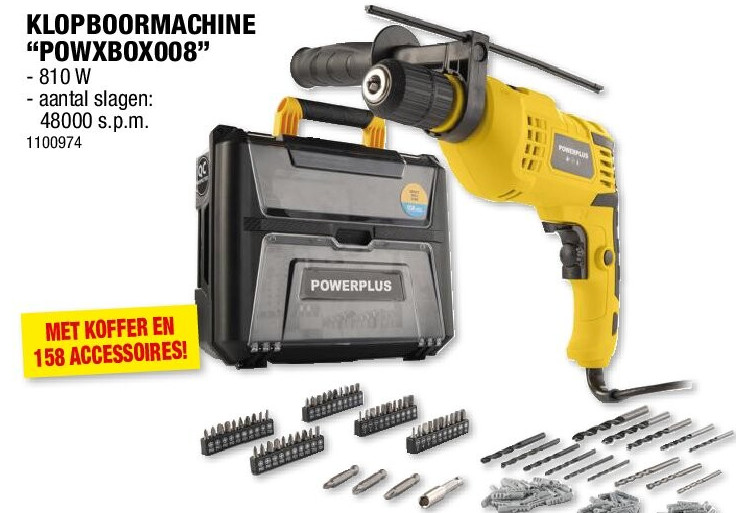 KLOPBOORMACHINE “POWXBOX008”