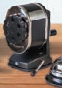 Retro metaal potloodslijper