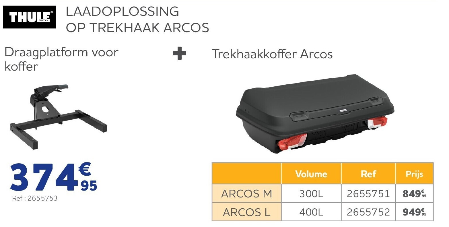 LAADOPLOSSING OP TREKHAAK ARCOS