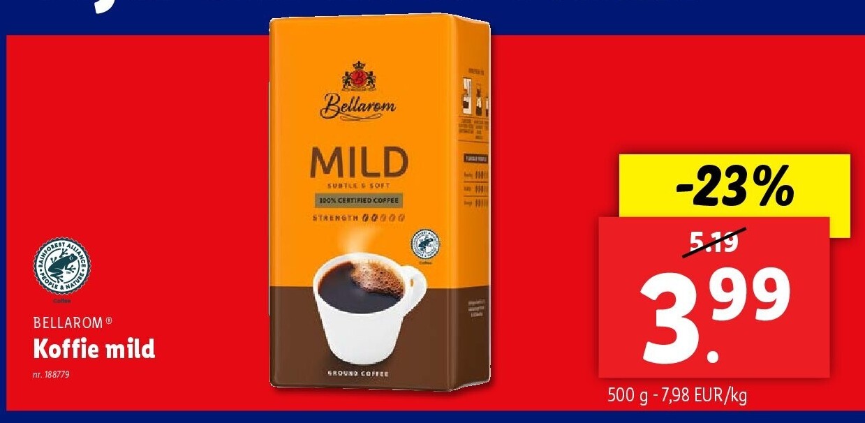 Koffie mild