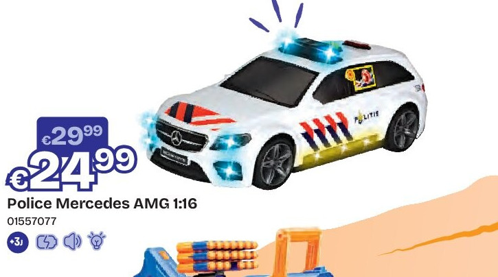 Police Mercedes AMG 1:16