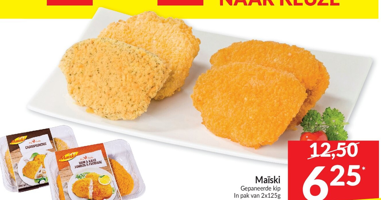 Gepaneerde kip
